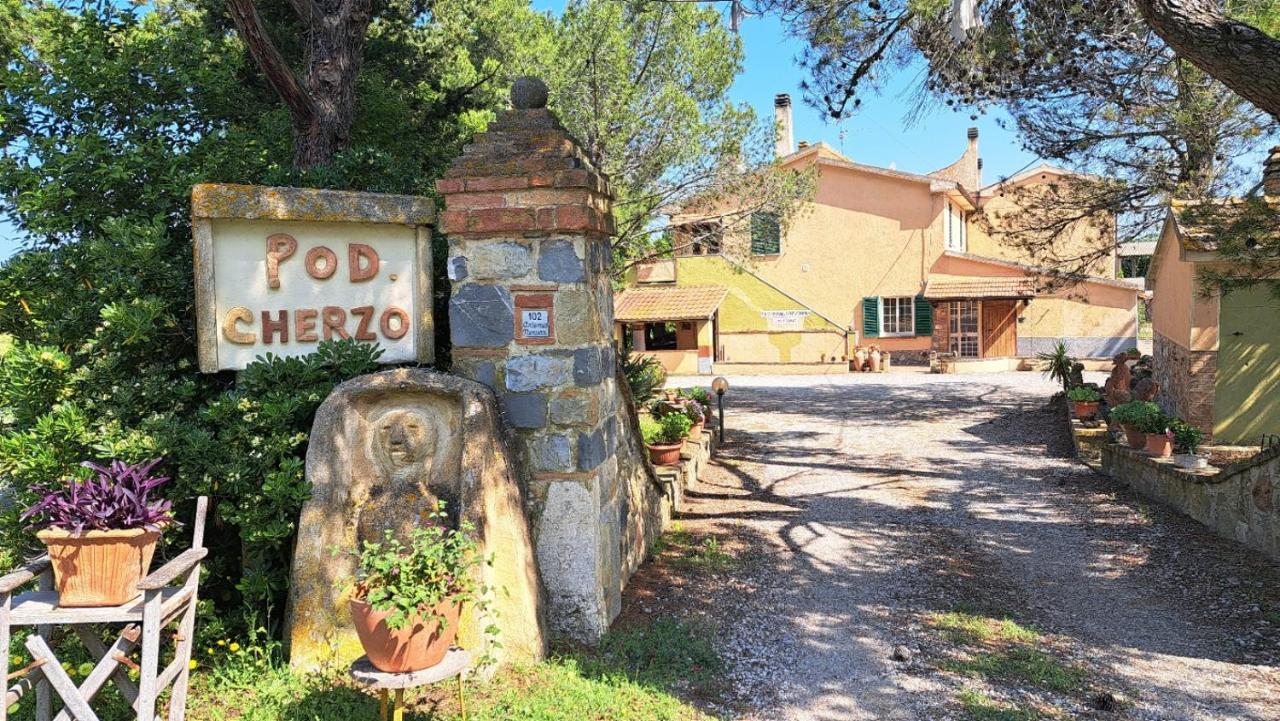 Cinigiano Agriturismo Podere Cherzo מראה חיצוני תמונה